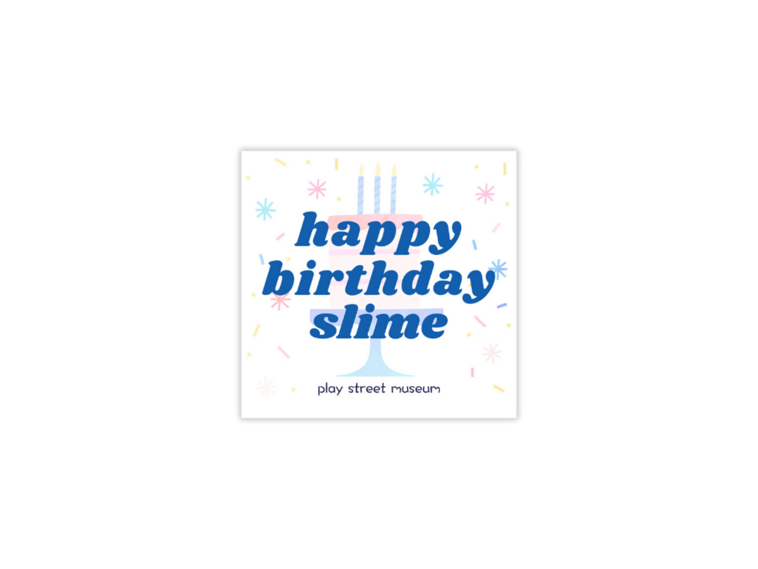 PSM Slime Kit - Happy Birthday