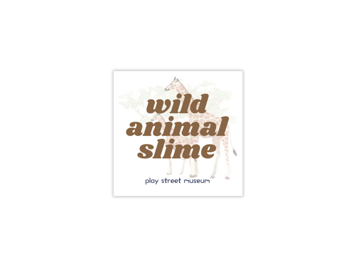 PSM Slime Kit - Wild Animal