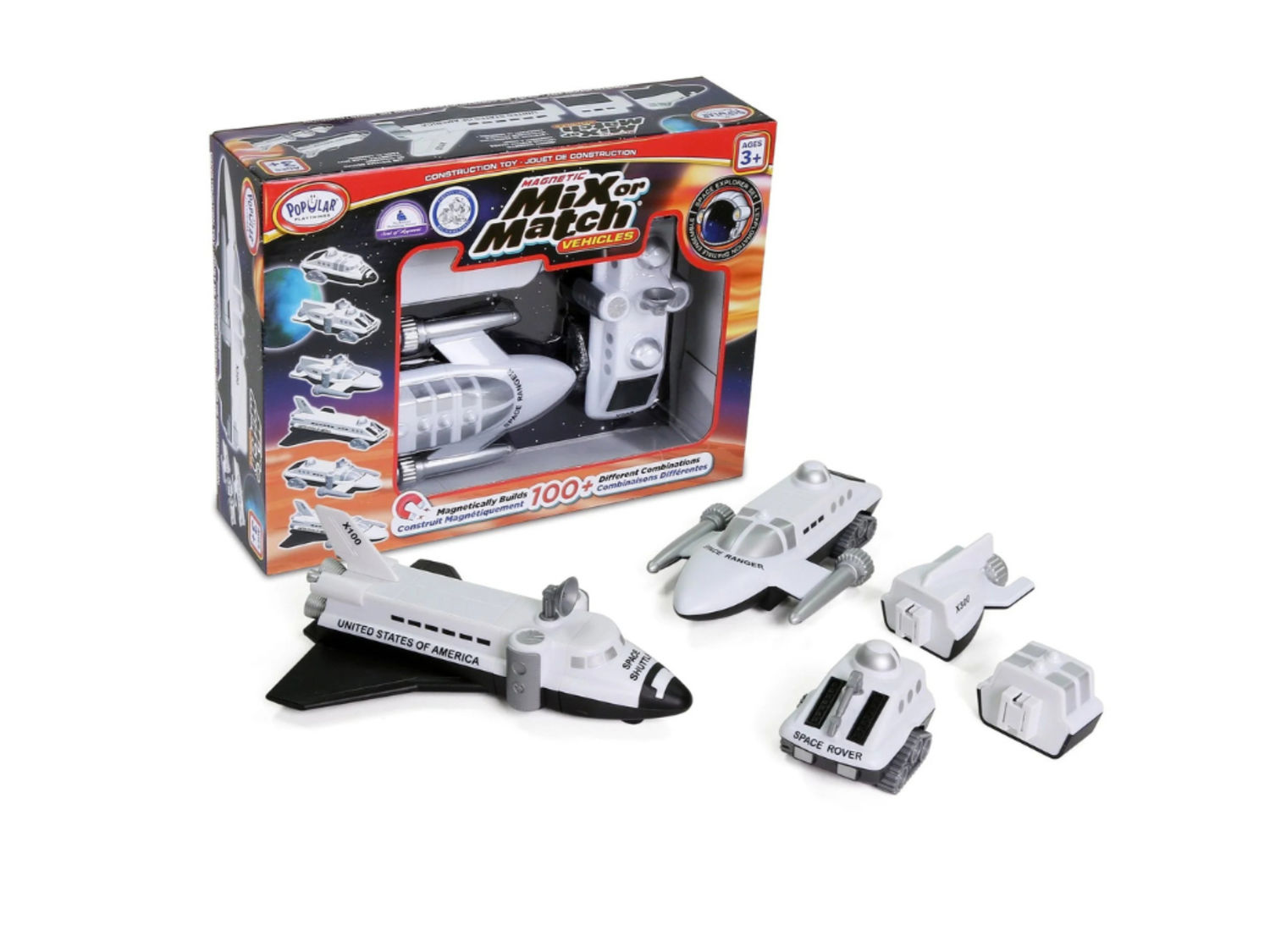 Popular Playthings Mix or Match Vehicles - Space